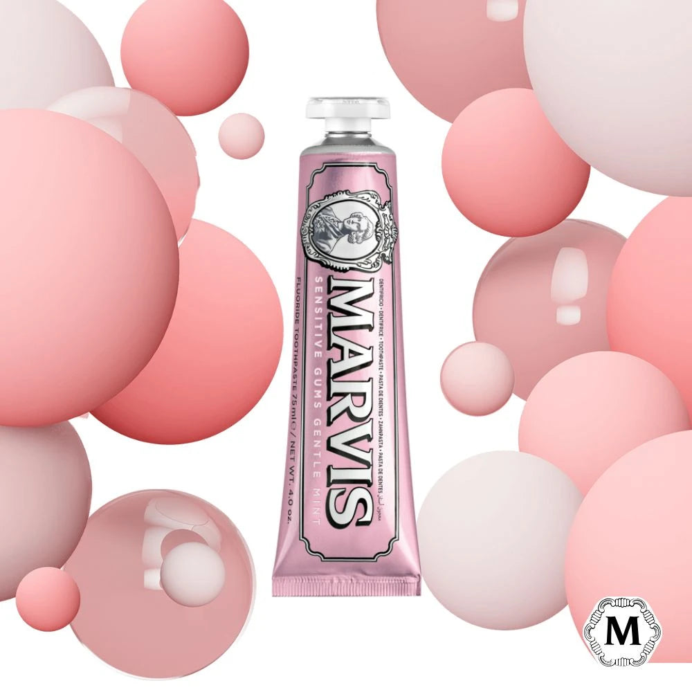 Marvis Dentífrico Sensitive Gums Gentle Mint Con Flúor 75 ml