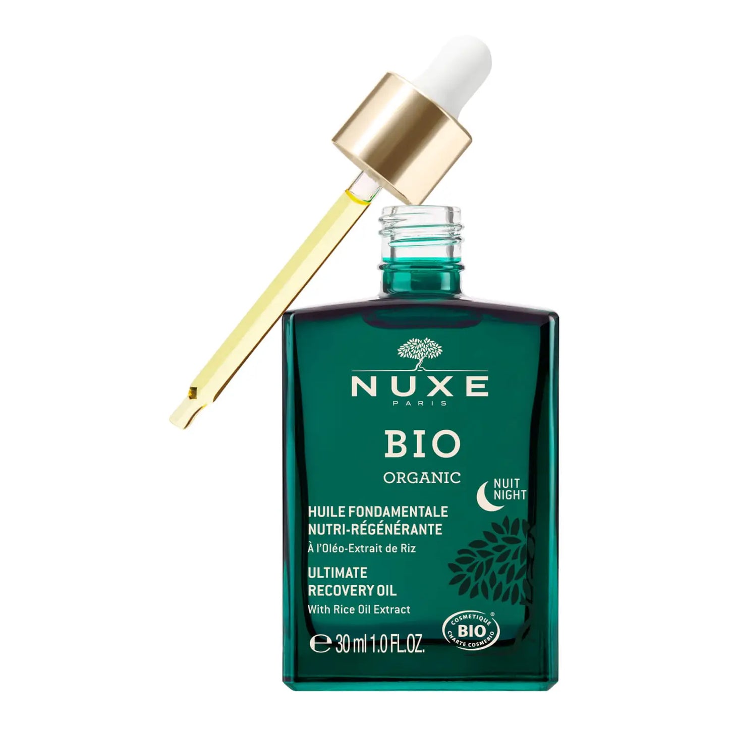 Nuxe Bio Organic Aceite De Noche Extracto De Arroz 30Ml