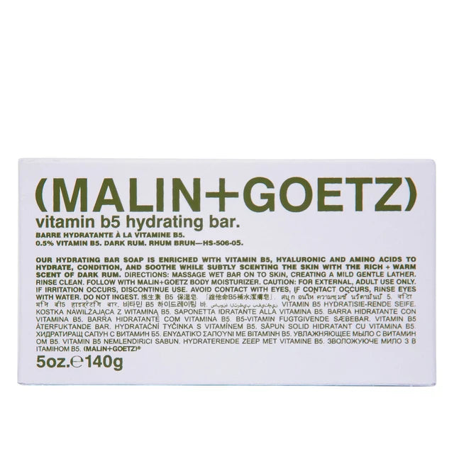 Malin + Goetz Vitamin B5 Hydrating Bar Dark Rum 140 g