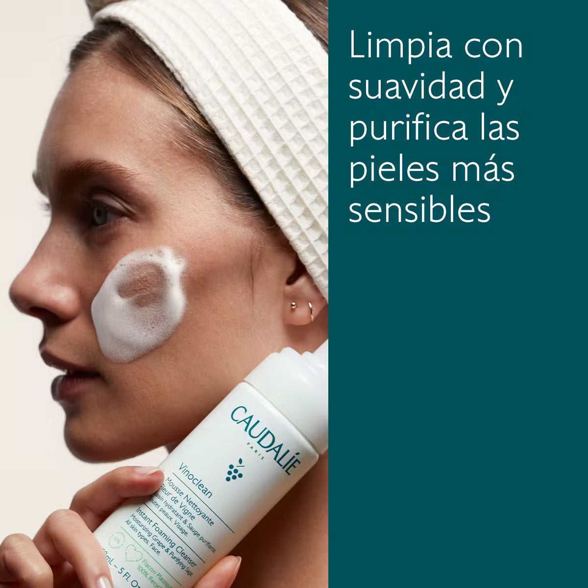 Caudalie Vinoclean Espuma Limpiadora 150 Ml