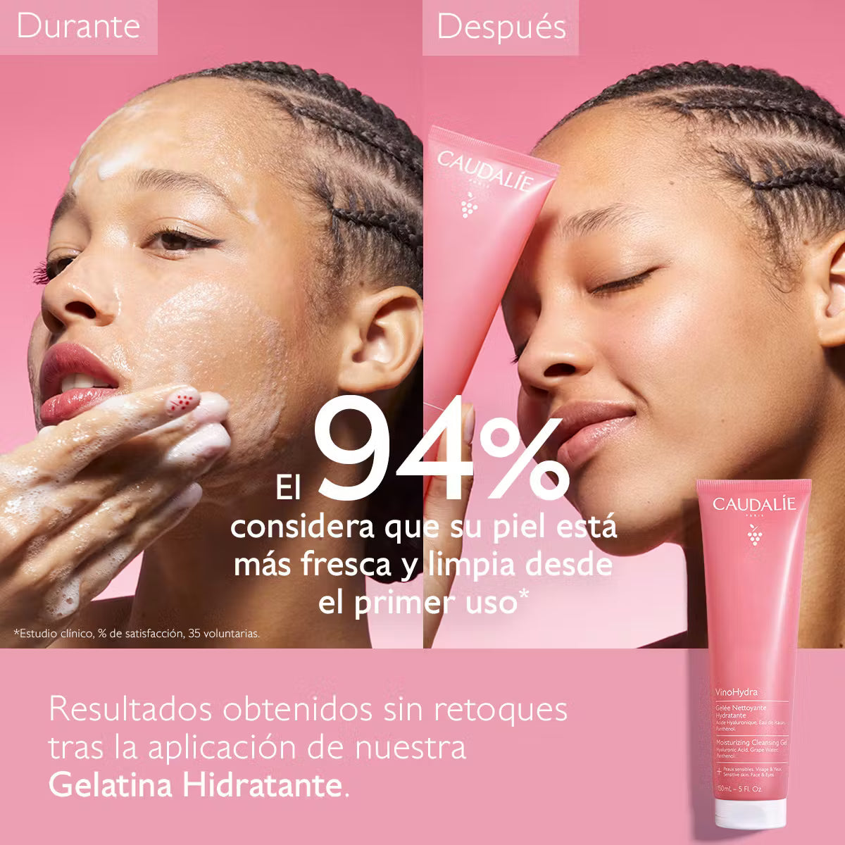 Caudalie Vinoclean Gelatina Limpiadora Hidratante 150 ml