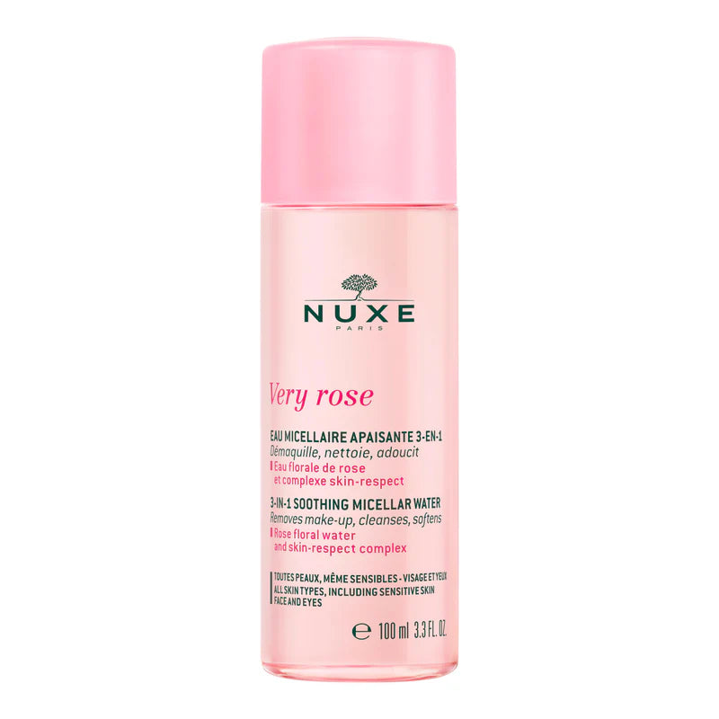 Nuxe Very Rose Agua Micelar Calmante 3 en 1 100 ml