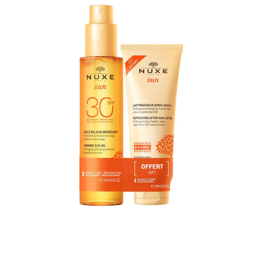 Nuxe Sun Aceite Bronceador Spf30 150 Ml Regalo Locion After Sun 100 Ml