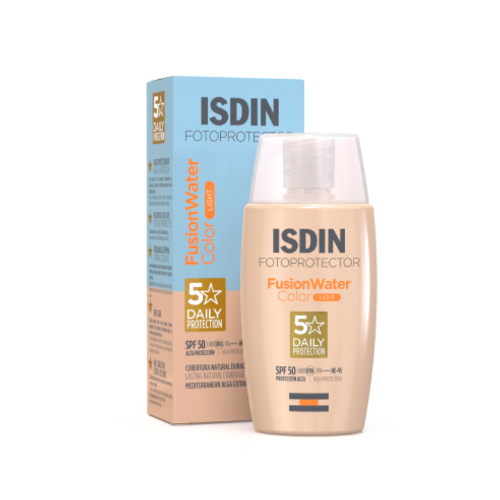 Fotoprotector Isdin Spf 50 Fusion Water Color 1 Envase 50 Ml Light