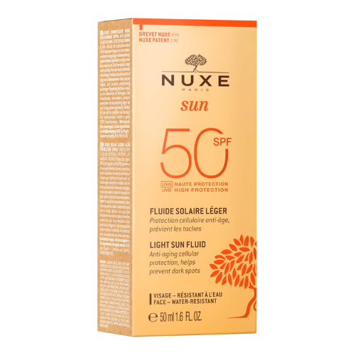 Nuxe Sun Fluido Ligero Alta Proteccion Spf50 50Ml