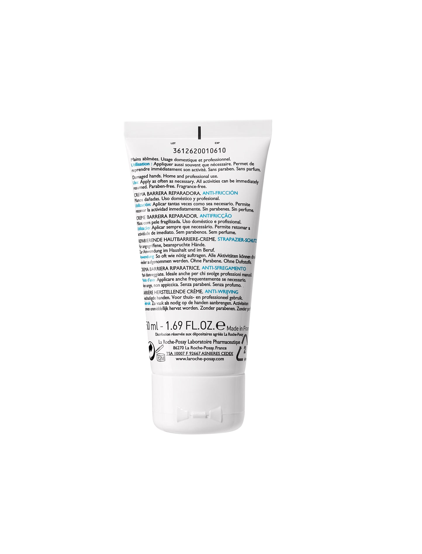 Cicaplast Mains 1 Tubo 50 Ml La Roche Posay