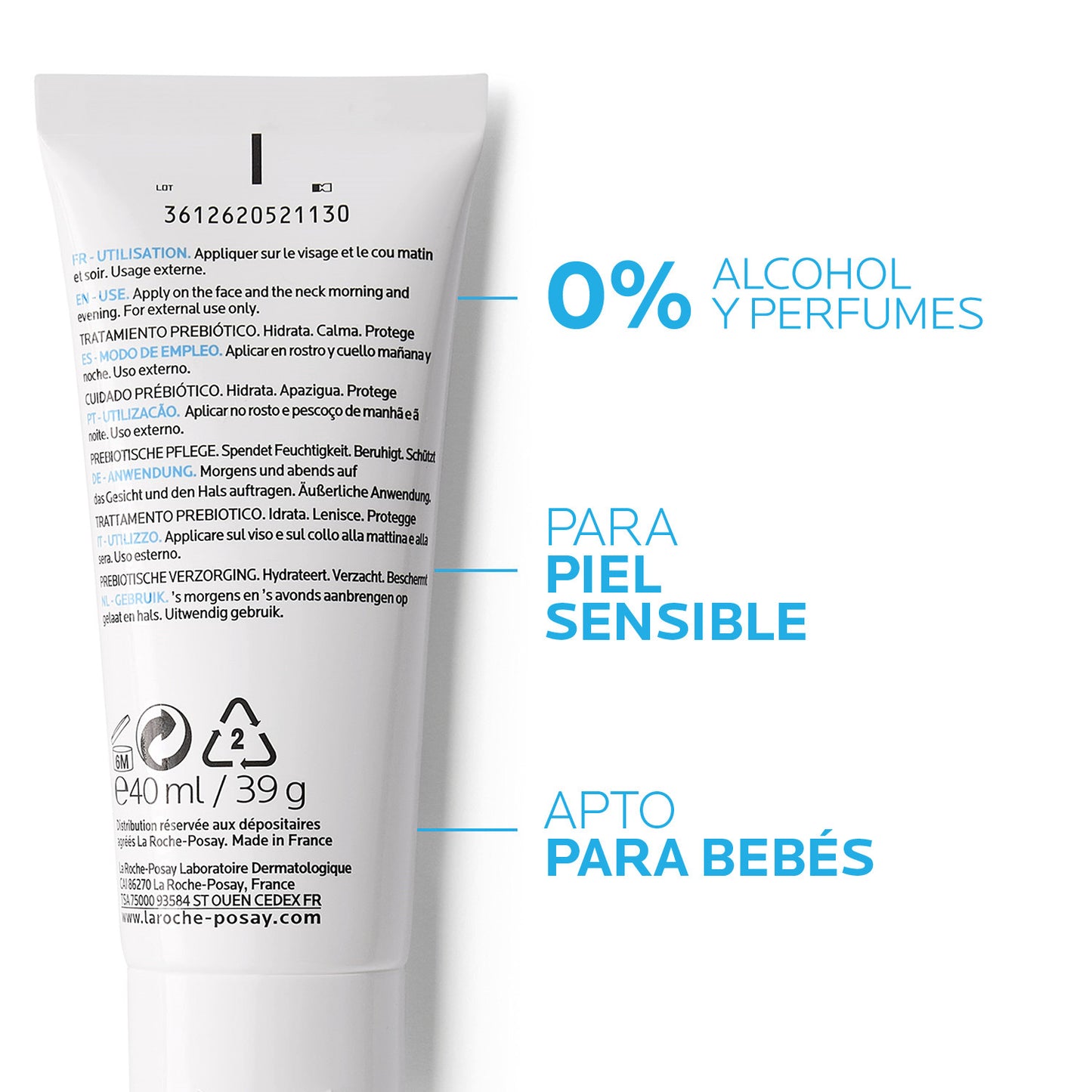 La Roche Posay Toleriane Sensitive 40 Ml
