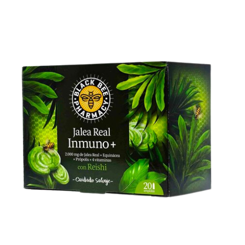 Black Bee Pharmacy Jalea Imnuno + 20 Viales 10 Ml