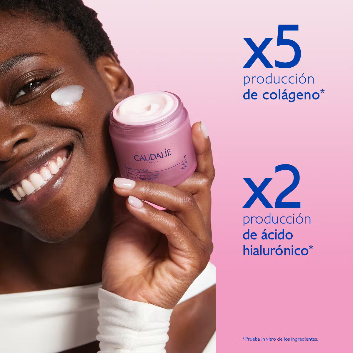 Caudalie Resveratrol-Lift Recarga Crema Tisana de Noche 50 ml (Refill)