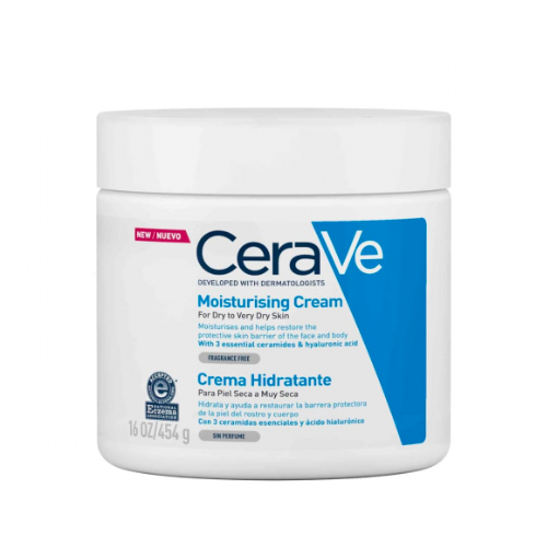 Cerave Crema Hidratante Piel Seca 1 Envase 454 G