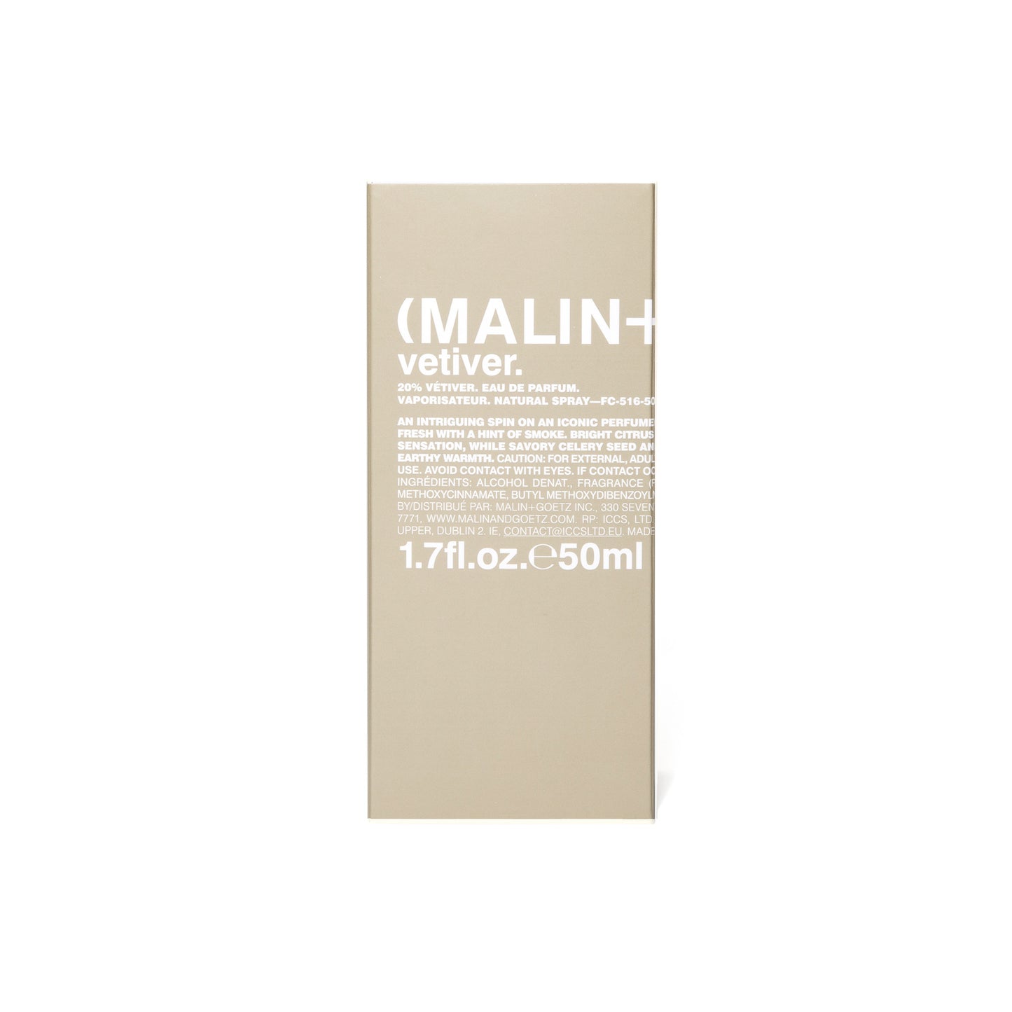 MALIN+GOETZ Eau de Parfum Vetiver 50 ml