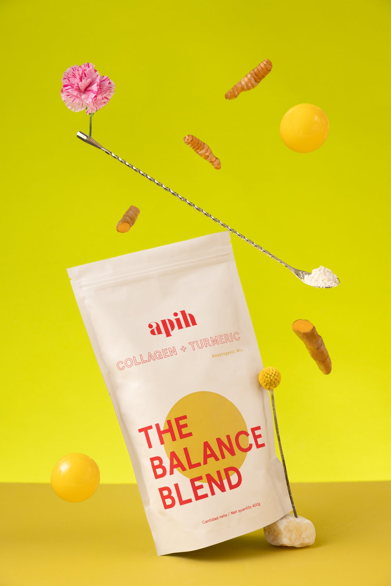 Apih The Balance Blend Colágeno + Cúrcuma 400 g