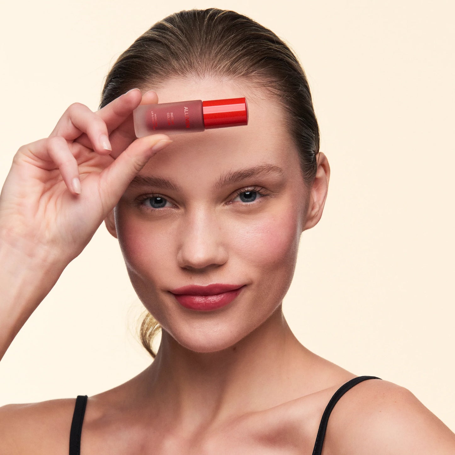 ALLEVEN Instant Colour Hydrating Lip and Cheek Tint Cherry 5 ml