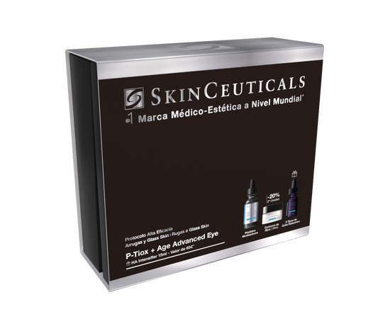 SkinCeuticals Cofre Arrugas & Glass Skin: P-Tiox 30 ml + A.G.E. Advanced Eye 15 ml