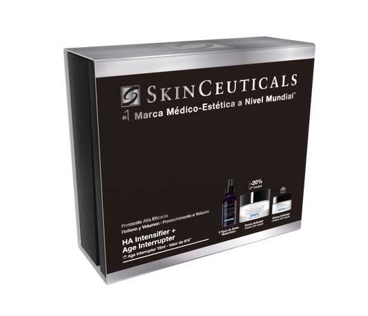 SkinCeuticals Cofre Relleno & Volumen: A.G.E. Interrupter 48 ml + H.A. Intensifier 30 ml
