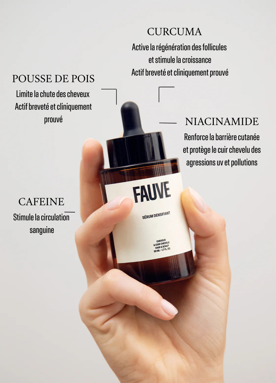 Fauve Sérum Densifiant 50 ml