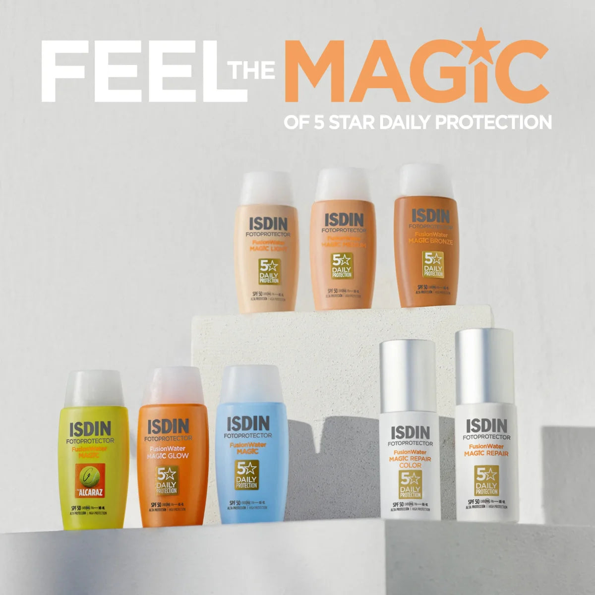 ISDIN Fotoprotector Fusion Water Magic by Alcaraz SPF 50+ 50 ml