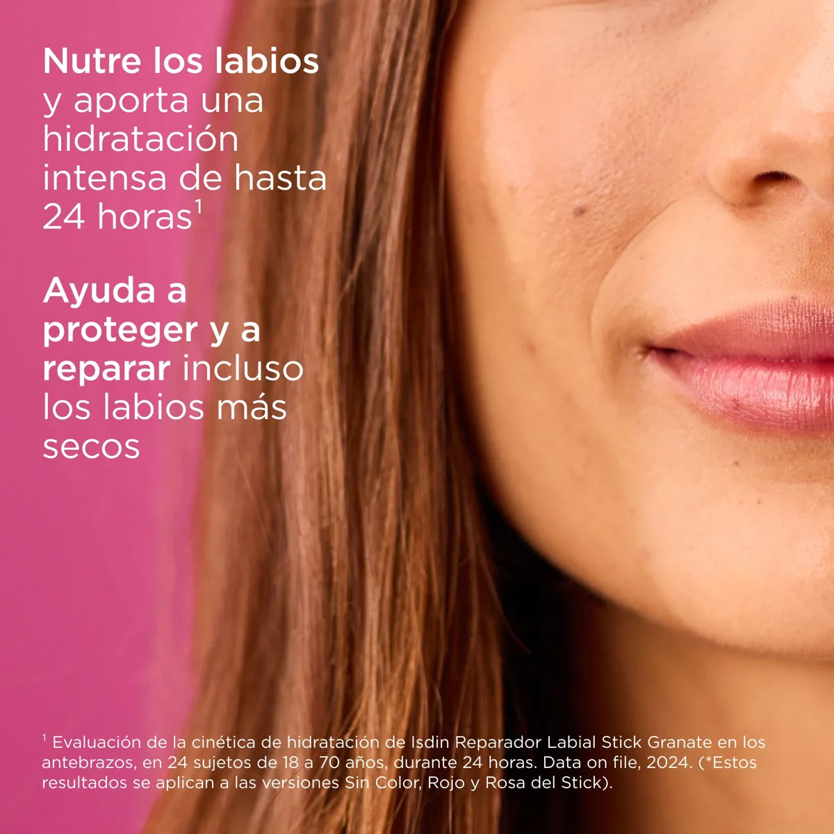 Isdin Reparador Labial 1 Stick 4 g Color Rosa