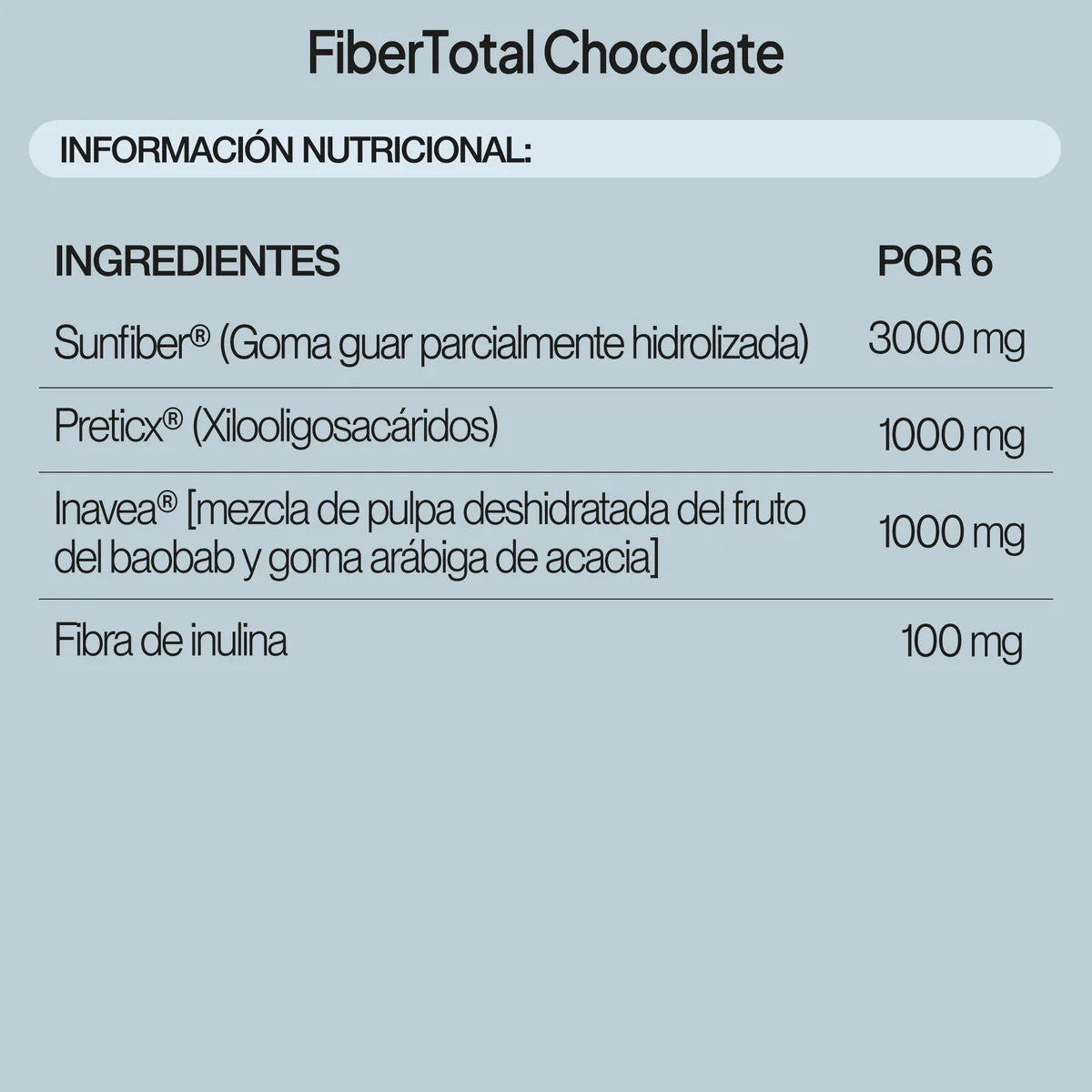 Ivb Fiber Total Sabor Neutro 120 g