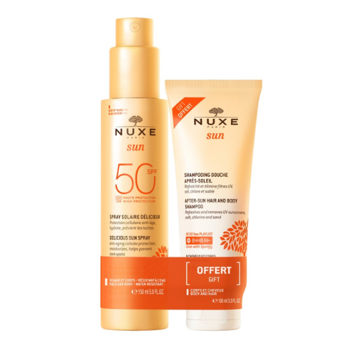 Nuxe Sun Spray Solar Spf50 150 Ml + Regalo Shampooing After Sun 100 Ml