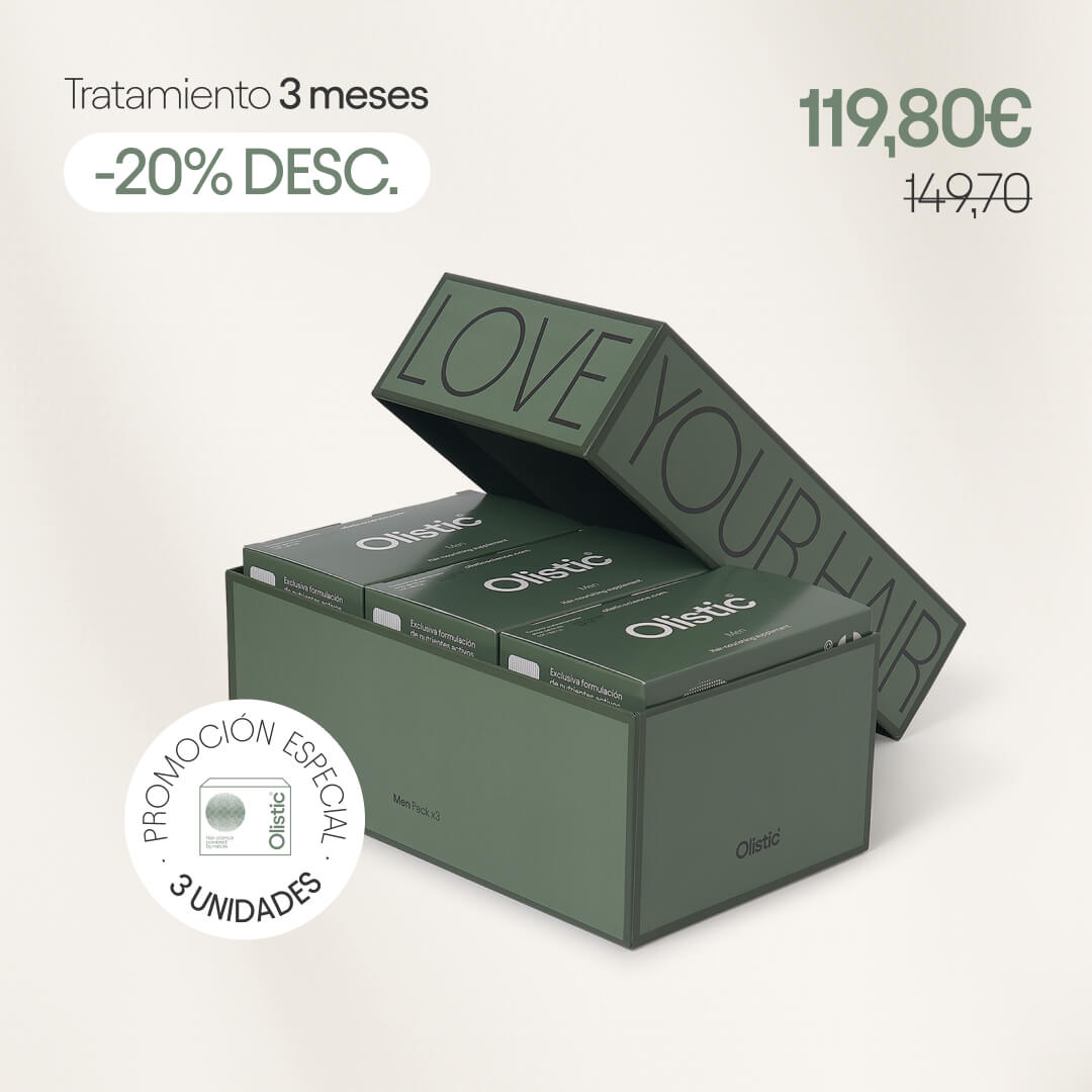 Olistic Campaña Invierno Men 2024 – Pack 3 x 28 Frascos