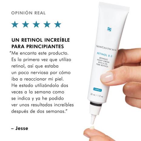 Skinceuticals Retinol 0.3 Tratamiento Noche Alisante 1 Envase 30 Ml