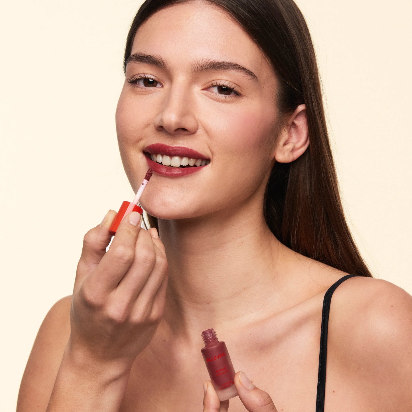 ALLEVEN Instant Colour Hydrating Lip and Cheek Tint Cherry 5 ml