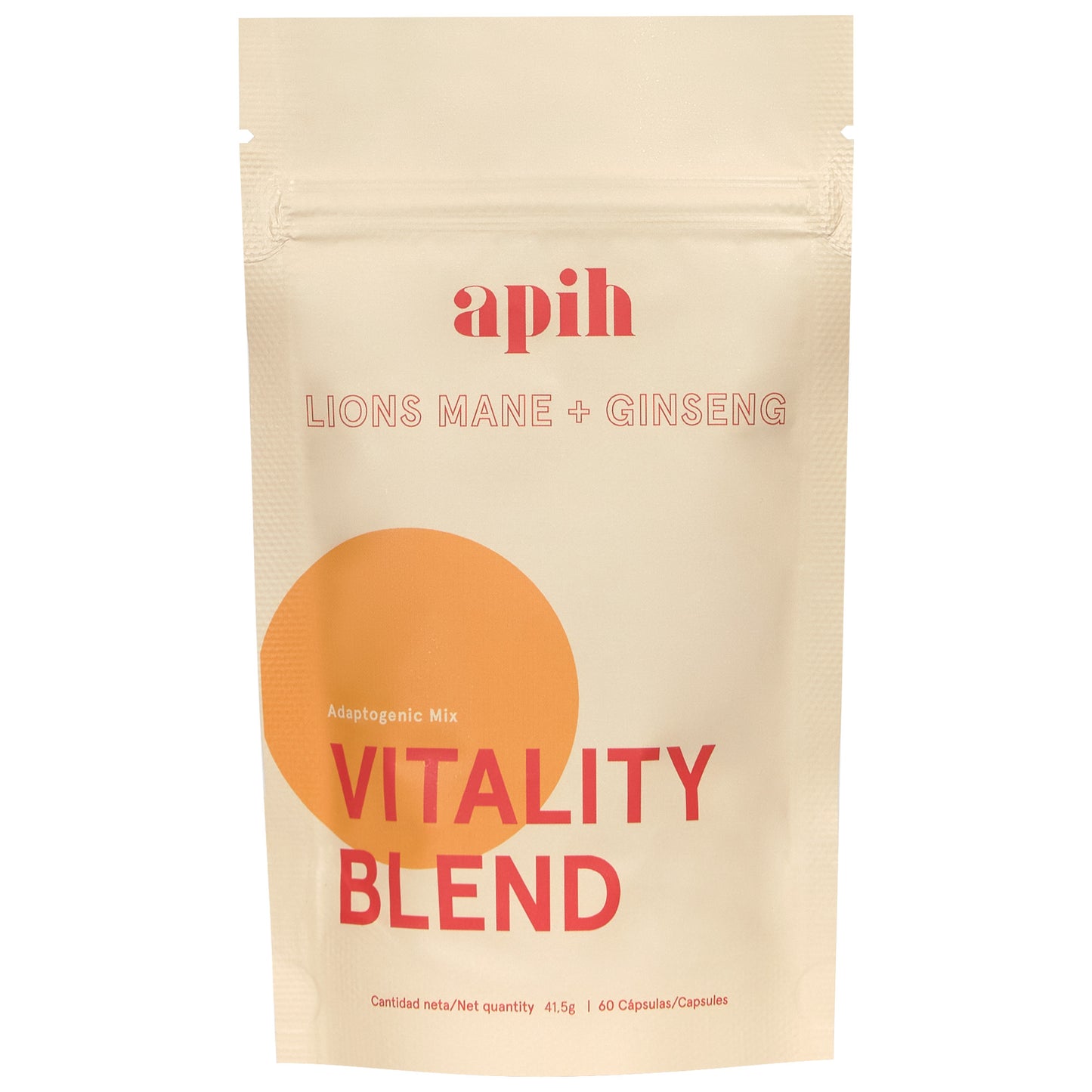 Apih Vitality Blend (Melena de León, Ginseng) 60 Cápsulas