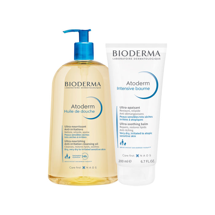 Bioderma Atoderm Pack: Aceite de Ducha + Bálsamo Intensivo