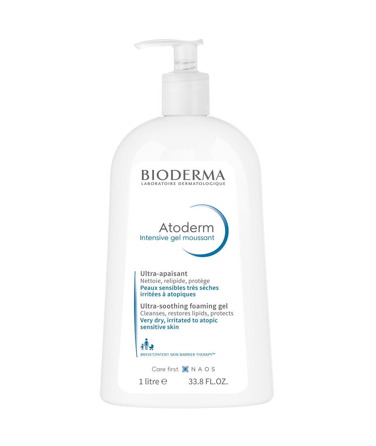 Atoderm Intensive Gel Moussant Bioderma 1 Envase 1 L