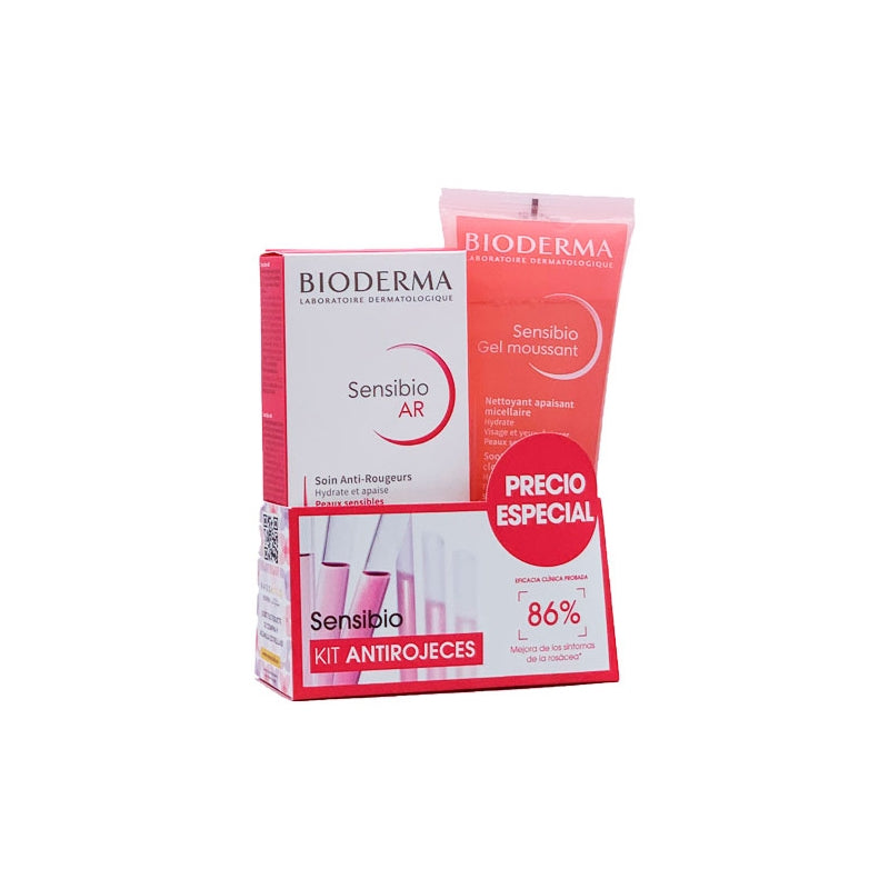 Bioderma Pack Sensibio Ar + Sensiobio Gel Moussant