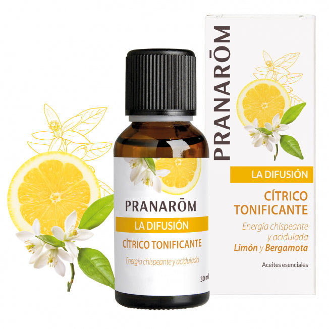 Pranarom Mezcla Difusion Citrico Tonificante 30Ml