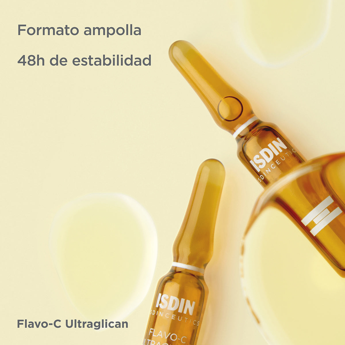 Isdinceutics Flavo-C Ultraglican 10 Ampollas 2 Ml