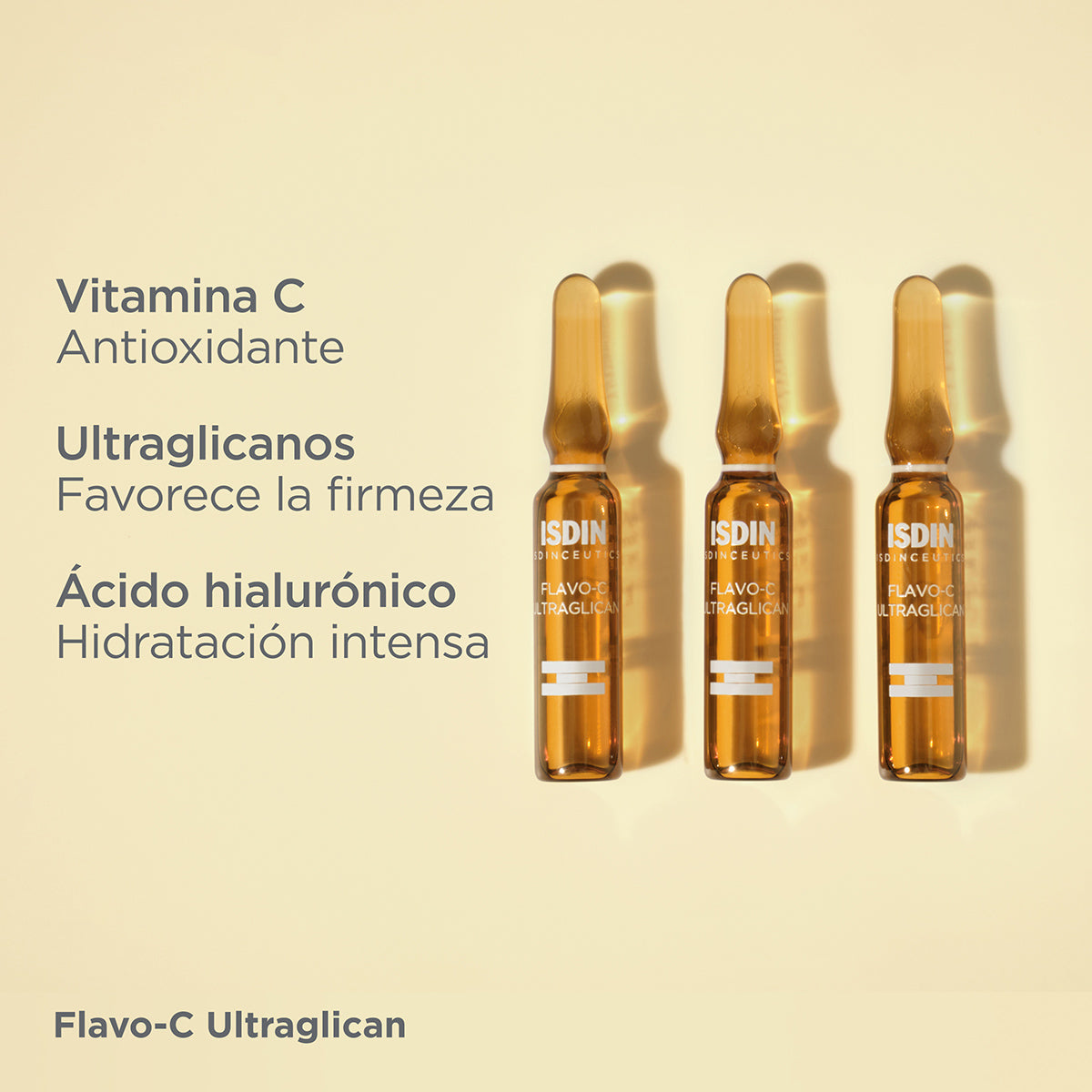 Isdinceutics Flavo-C Ultraglican 10 Ampollas 2 Ml