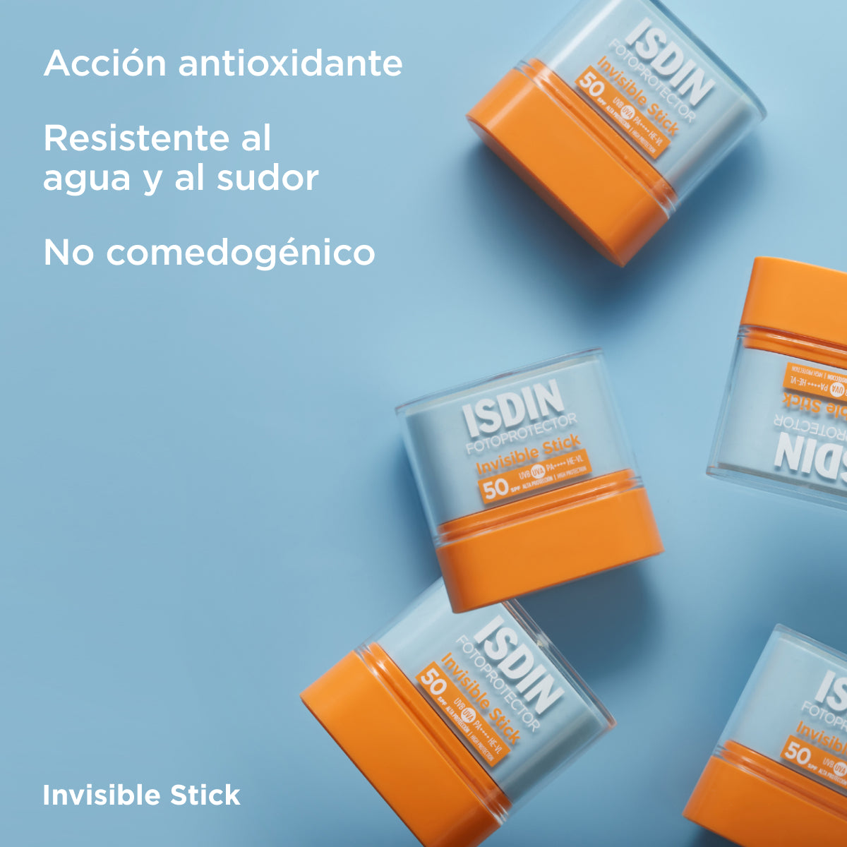 Fotoprotector ISDIN Invisible SPF 50 Stick 10 g