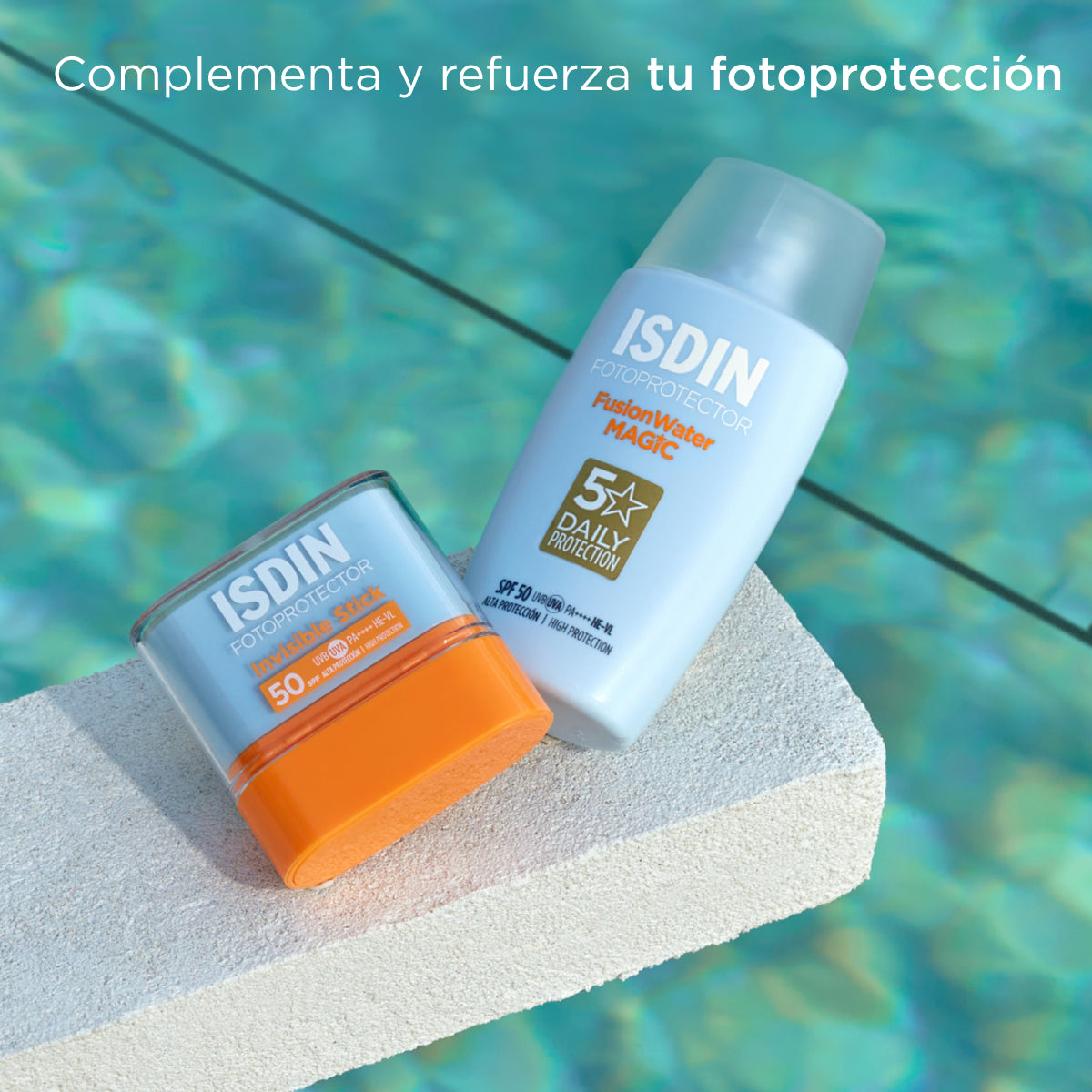 Fotoprotector ISDIN Invisible SPF 50 Stick 10 g