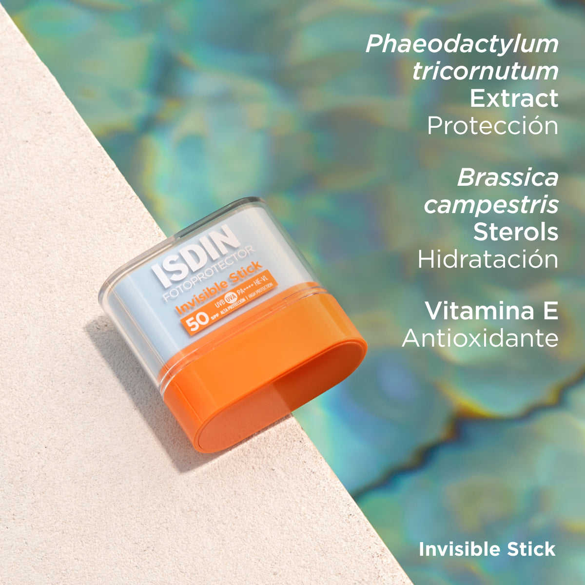 Fotoprotector ISDIN Invisible SPF 50 Stick 10 g