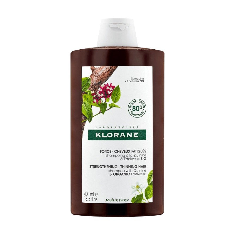 Klorane Champu A La Quinina Y Edelweiss Bio 1 Envase 400 Ml