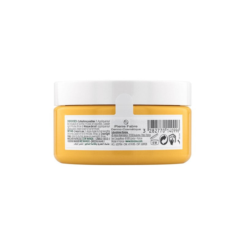 Klorane Mascarilla Nutricion Al Mango 1 Envase 150 Ml