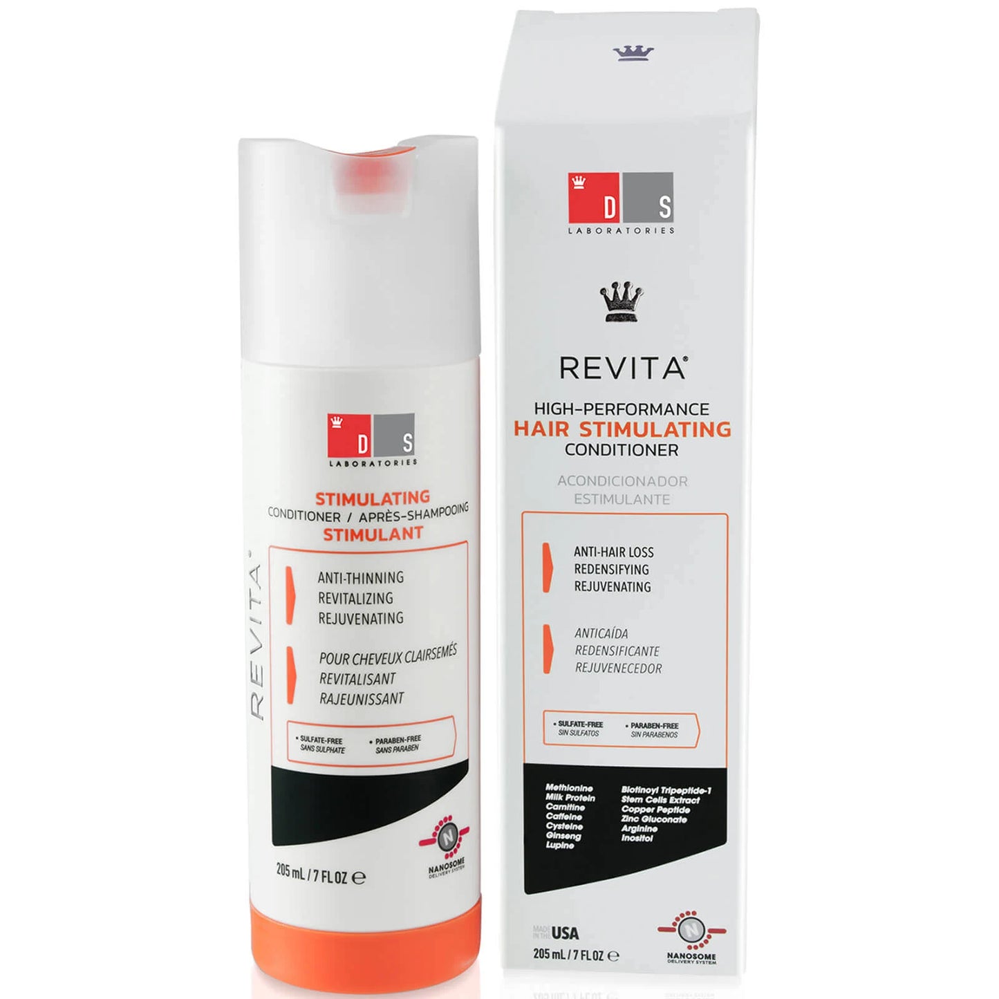 Revita High Performance Acondicionador Estimulante 1 Frasco 205 Ml