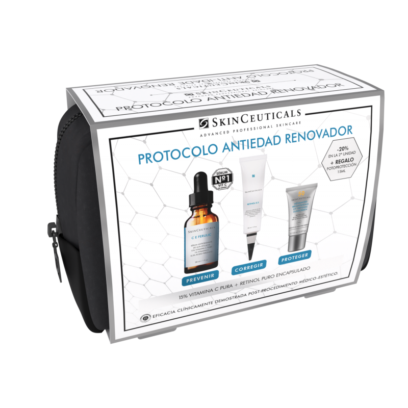 Skinceuticals Cofre Navidad C E Fferulic 30Ml+ Retinol 0.3 30Ml + Advanced Brightening Uv Defense 15Ml
