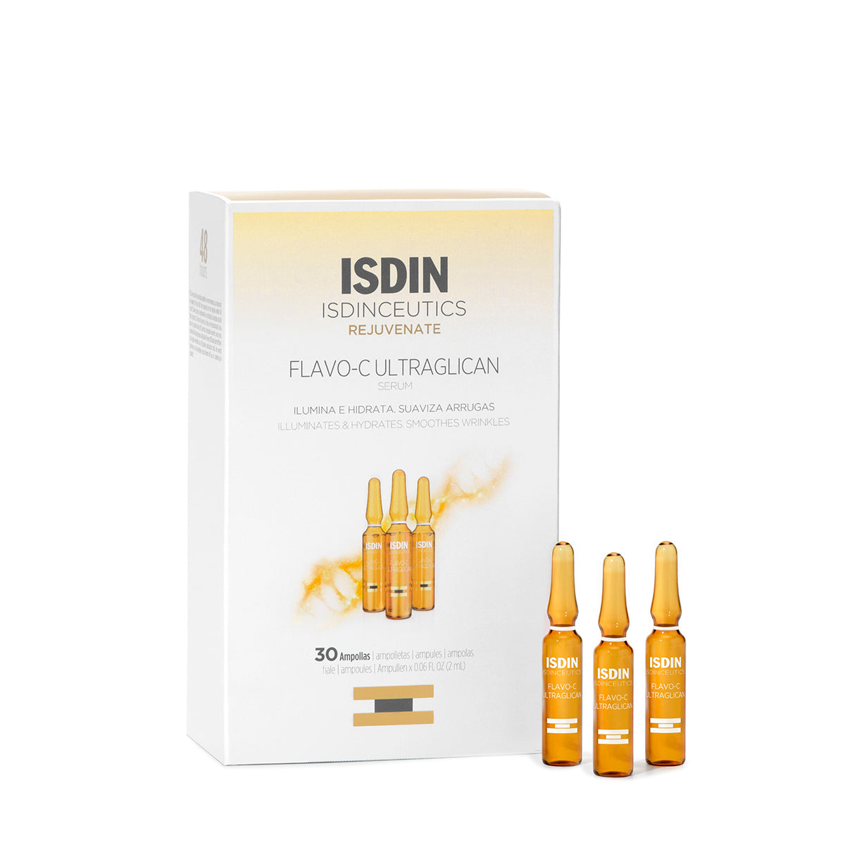 Isdinceutics Flavo-C Ultraglican 10 Ampollas 2 Ml