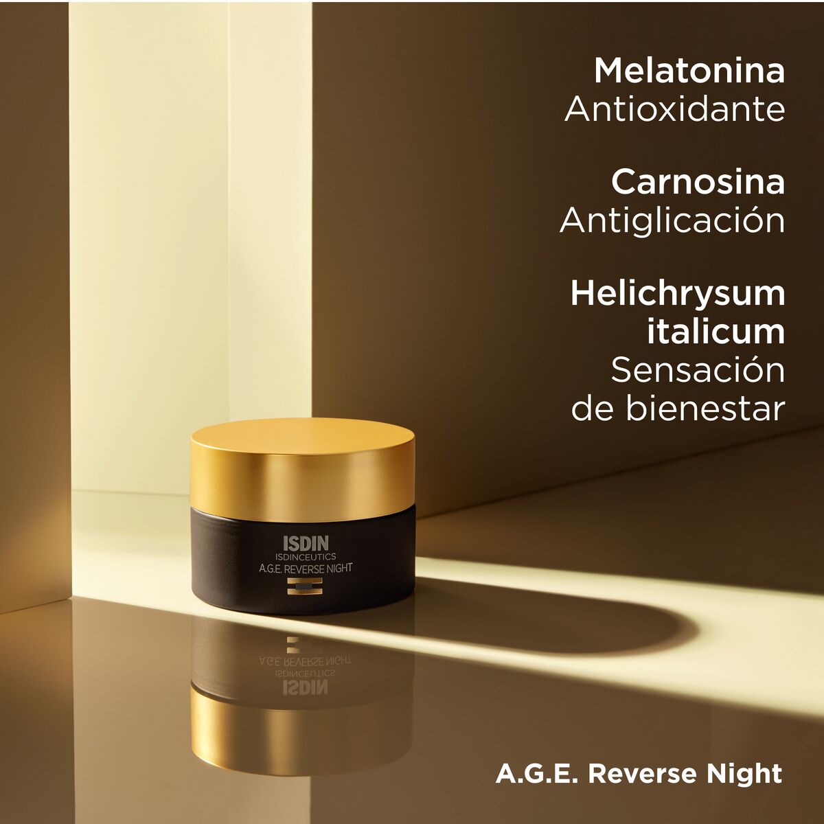 Isdinceutics A.G.E. Reverse Night Crema 1 Envase 50 Ml