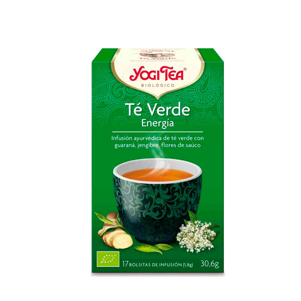 Yogi Tea Te Verde Energia 17 Sobres