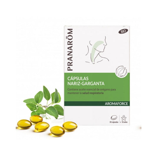 Aromaforce Capsulas Nariz Garganta 30 Capsulas