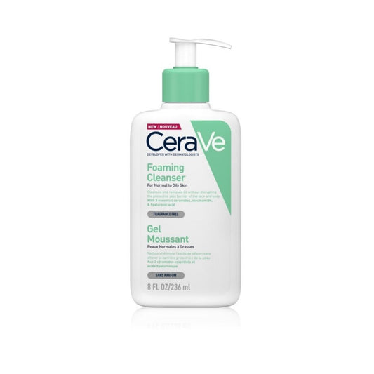 Cerave Gel Limpiador Espumoso 1 Envase 236 Ml