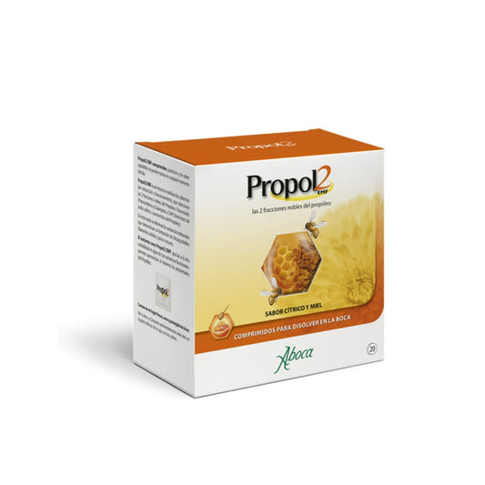 Propol 2 Emf 20 Comprimidos Bucodispersables Sabor Citrico Y Miel