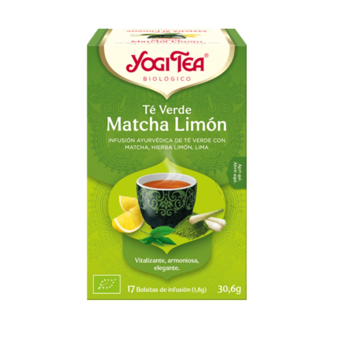 Yogi Tea Te Verde Matcha Limon 17 Sobres