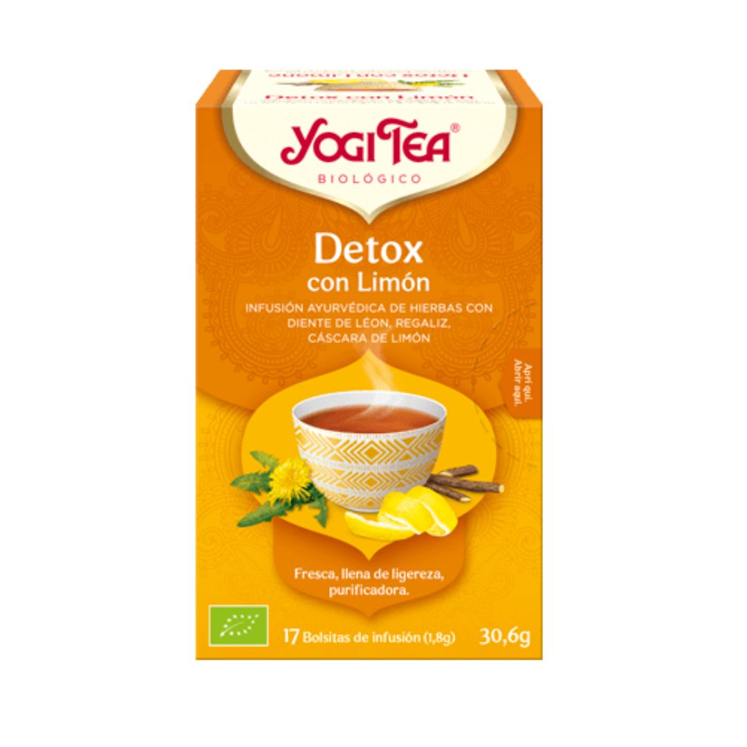 Yogi Tea Detox Con Limon