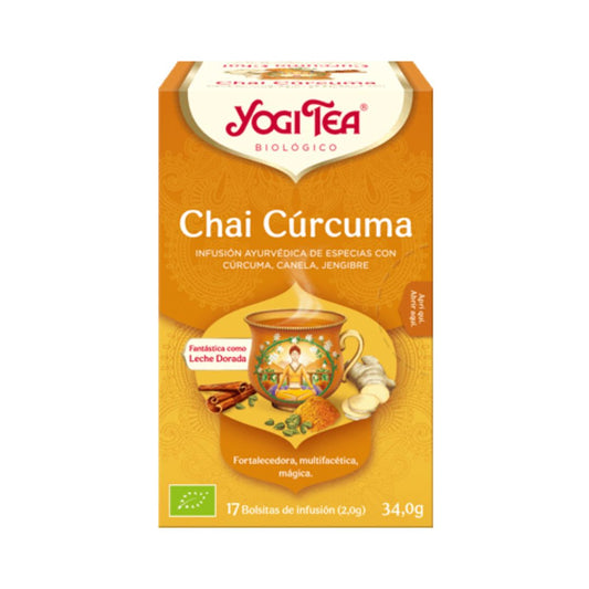 Yogi Tea Chai Curcuma 17 Sobres